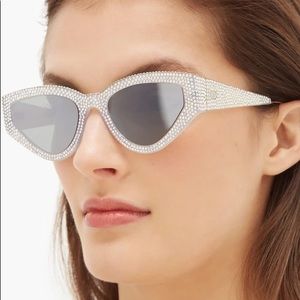 CatStyleDior1S Cat eye Swarovski Sunglasses